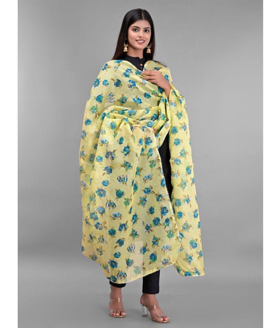 Anjaneya Creations - Green Cotton Women''s Dupatta - ( Pack of 1 ) - Green