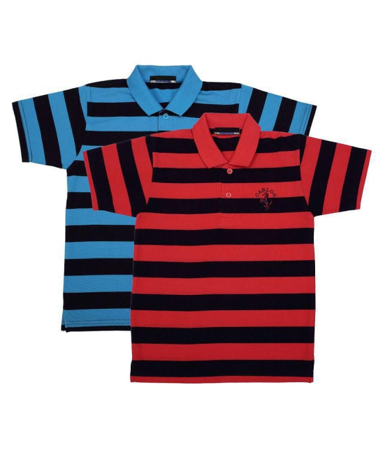 NeuVin Cotton Polo Tshirts for Boys - None