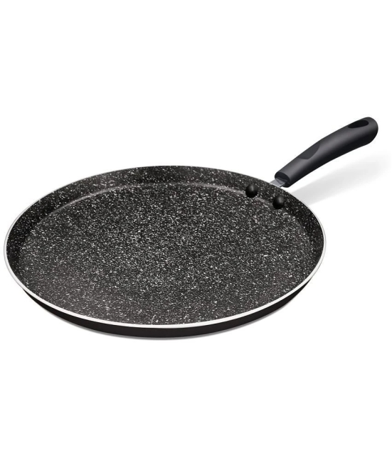 Milton Pro Cook Granito Induction Omni Tawa, 24 cm, Black