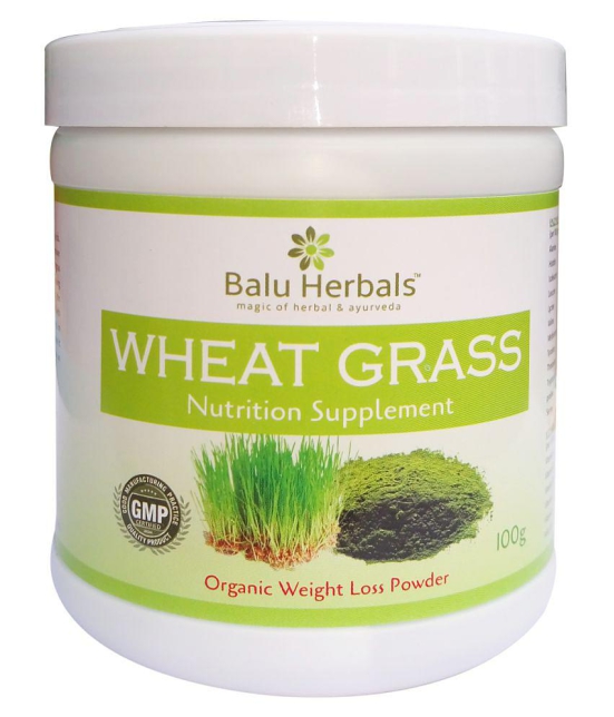 BALU HERBALS AYURVEDA Wheatgrass Powder 100g Powder 100 gm Pack Of 1