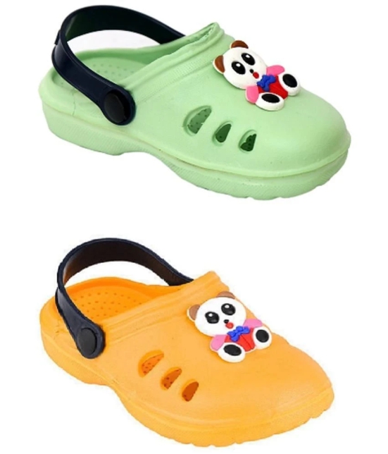 NEOBABY Casual Clog for Kids Boys and Girls(Pack of 2) - None