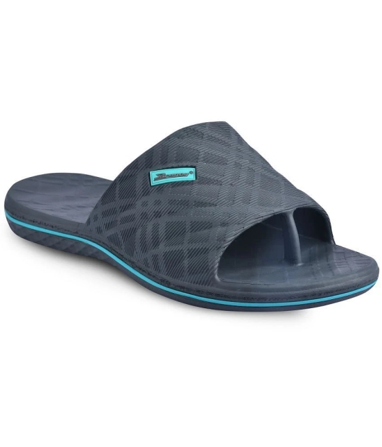 Paragon Grey Mens Slide Flip Flop - None