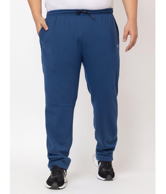 YHA - Blue Fleece Mens Trackpants ( Pack of 1 ) - None