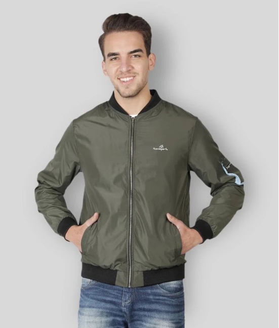 NUEVOSPORTA - Green Polyester Regular Fit Mens Casual Jacket ( Pack of 1 ) - None