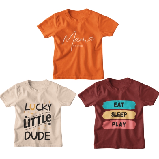 KID'S TRENDS® Kids Clothing Pack of 3: Stylish Ensembles for Boys, Girls, and Unisex Adventures