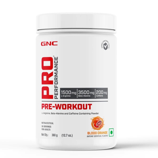 GNC Pro Performance Pre-Workout Blood Orange