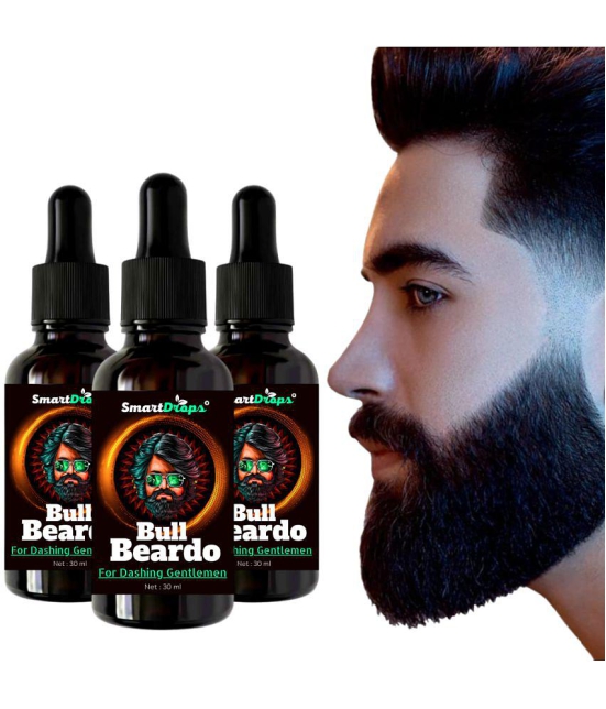 Smartdrops - 30mL For a Shiny Beard Beard Oil ( Pack of 3 )