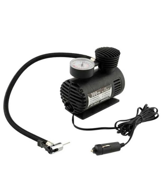 Cubee Black Air Compressor Leo Car Air Pump