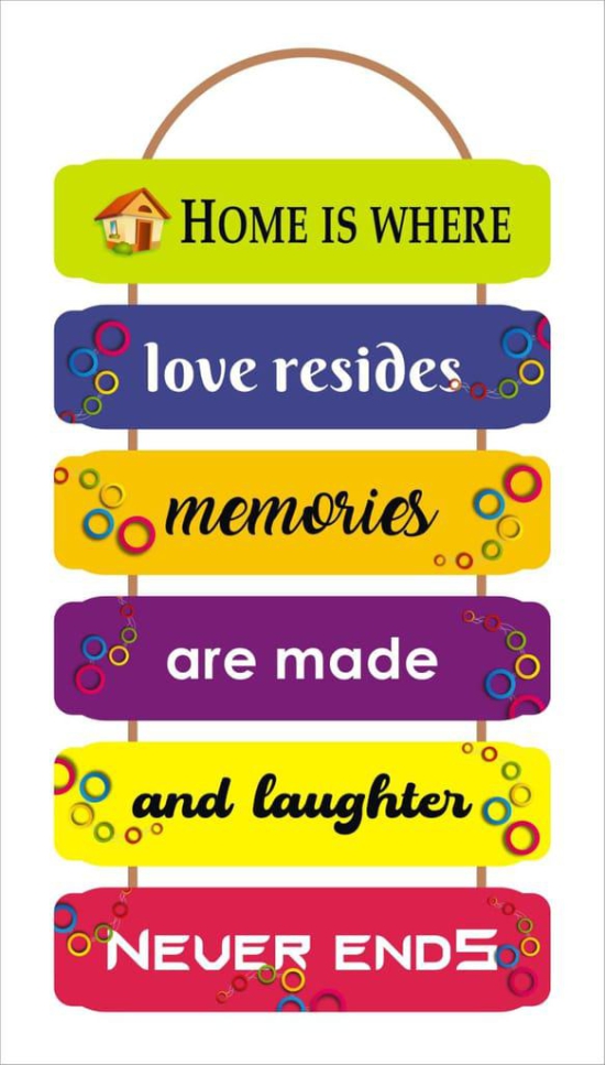 Wall Hanging | Wall Decoration | Motivational Quotes @ Factory price