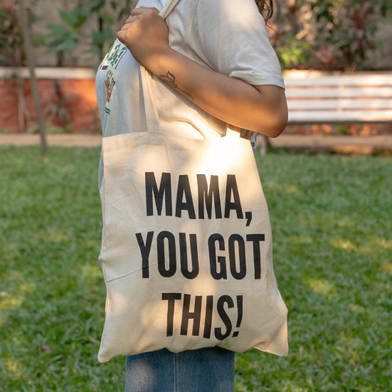 Tote Bag - Mama You Got This-White