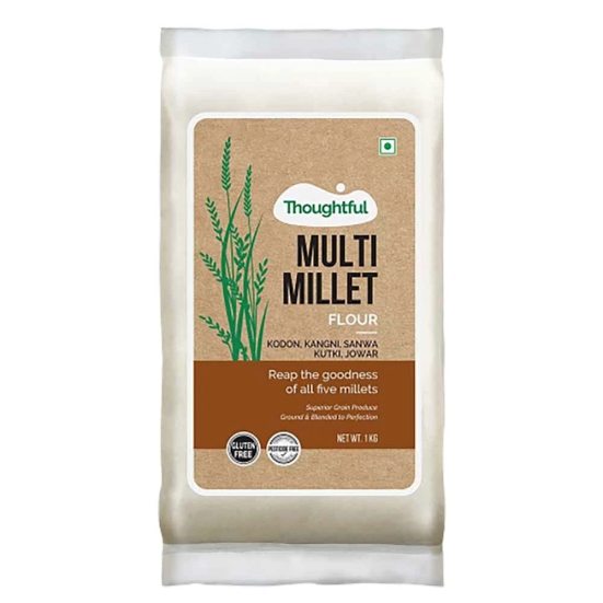 Thoughtful Pesticide-Free Multimillet Flour, 1 Kg