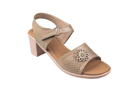 Trendz Ladies Cream Sandal-Cream / 5