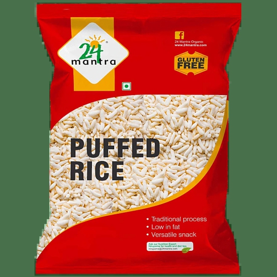 24 Mantra Puffed Rice, 200 Gm