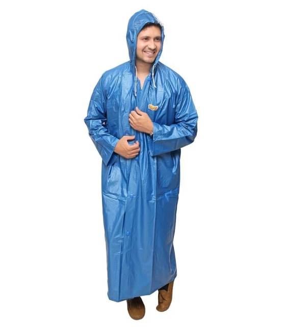 Goodluck Blue Rain Coat - XL