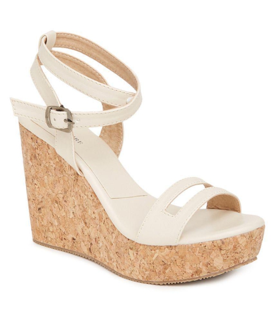 MARC LOIRE - White Women's Wedges Heels - 5