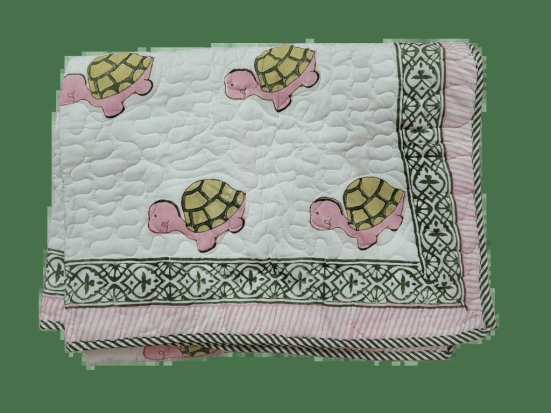 Nirjhari Crafts Handmade Baby Quilt