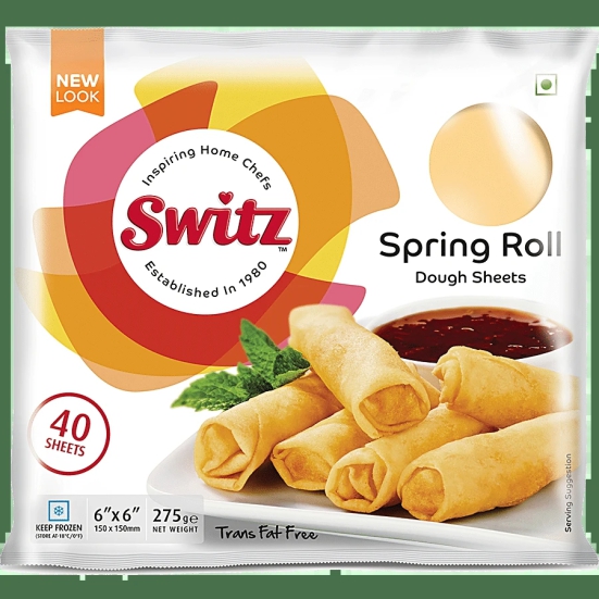 Switz Spring Roll Patty (6X6) 275G, 1 Pc