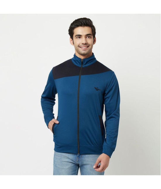 Glito - Blue Polyester Blend Relaxed Fit Mens Casual Jacket ( Pack of 1 ) - None