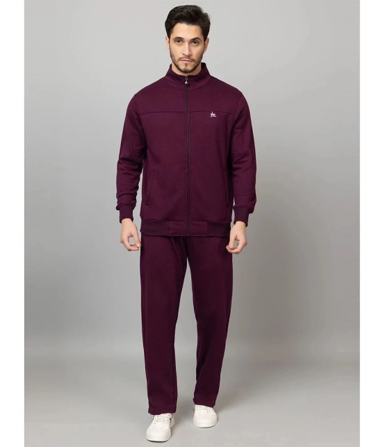 YHA Multicolor Fleece Regular Fit Mens Tracksuit ( Pack of 1 ) - None