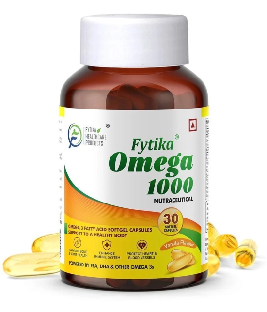 Fytika Omega 1000 (Omega-3 Fatty acids)- 30 Capsules