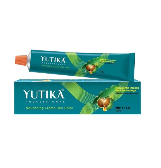 Yuthika Professional Creme Hair Color 10 Lightest Blonde 100gm, Permanent Hair Colour, Professional Salon Hair Colour