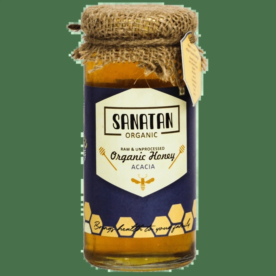 Sanatan Organic Monoflora Acacia Honey- 275 gms