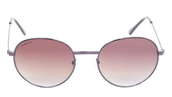 Silver Round Unisex Sunglasses (M158BR1|57)