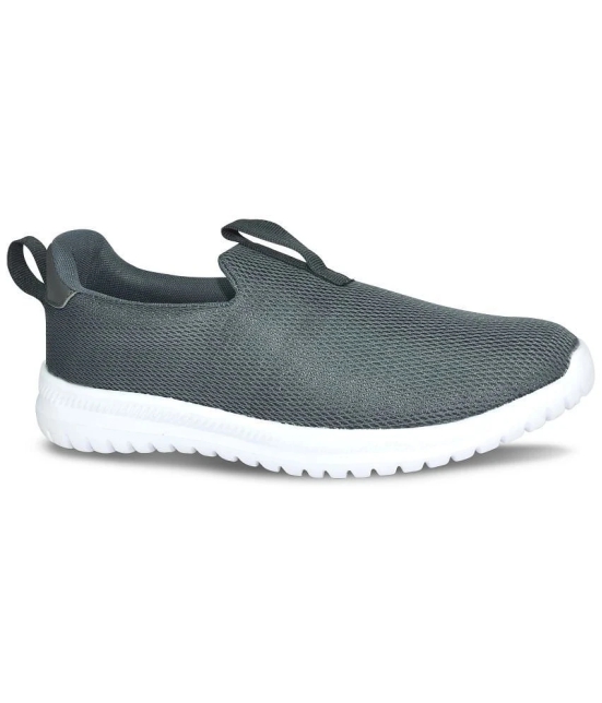 Ajanta Grey Mens Slip-on Shoes - None