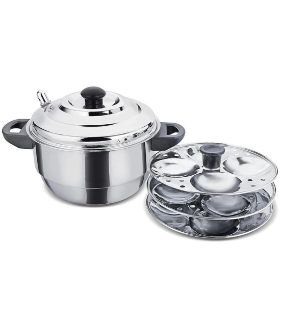 HOMETALES Steel Idli Cooker mL