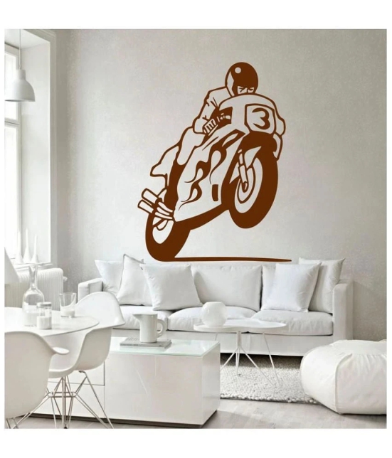 Decor Villa Bike no 5 Vinyl Wall Stickers