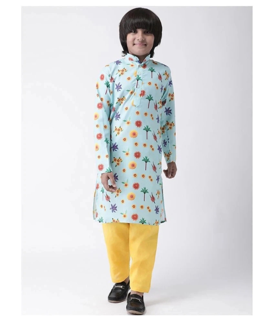 Boys 2Pc Kurta Pyjama Set - None