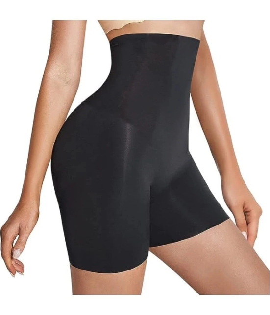 Tapixaa Black,White Polyester Lycra Solid Shorts - Single - None