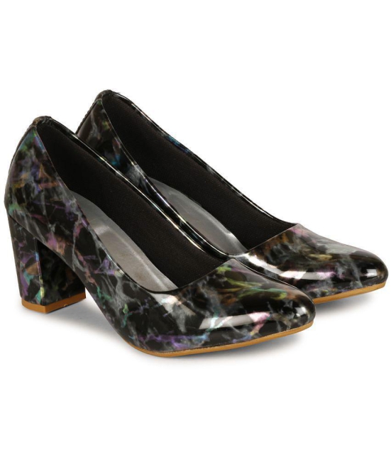 Saheb - Black Womens Pumps Heels - None