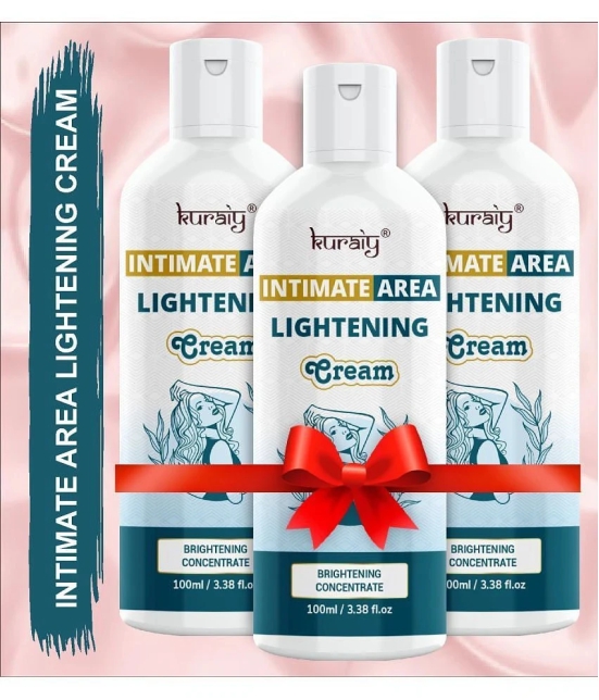 KURAIY Skin Whitening Cream For Dark/Age Spots, Uneven Skin Shade - 100ml Pack Of 3