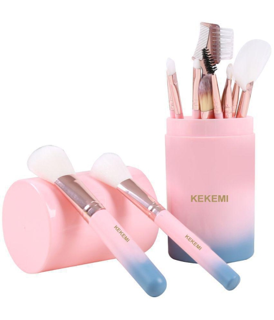 KEKEMI Pink-Blue Brush Set 12 Pcs 185 g