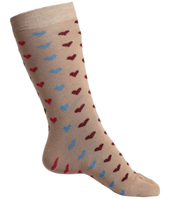 Texlon - Multicolor Cotton Women's Mid Length Socks ( Pack of 5 ) - None