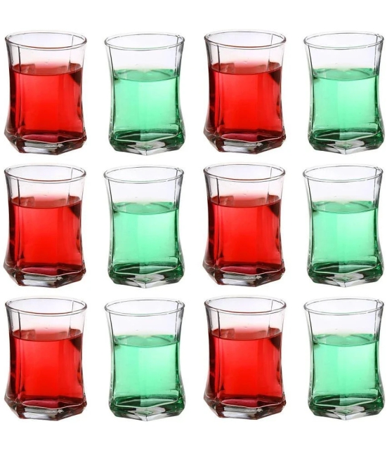 Somil Water/Juice  Glasses Set,  280 ML - (Pack Of 12)