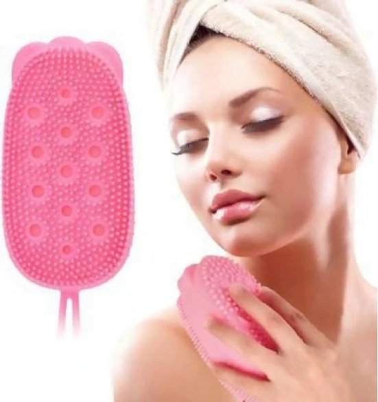 Silicone Bath Body Brush Exfoliating Massage Brush