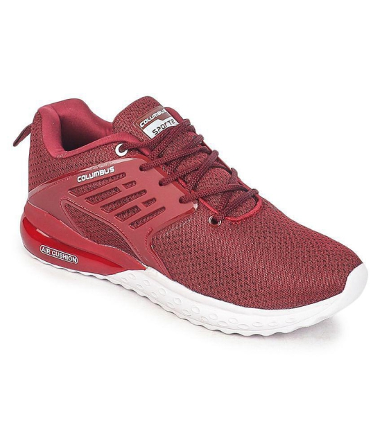 Columbus Maroon Running Shoes - None