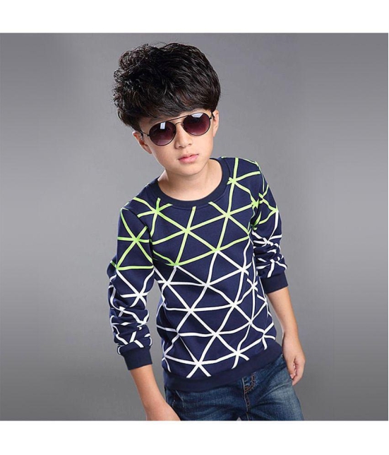 Supersquad - Dark Blue Cotton Boys Sweatshirt ( Pack of 1 ) - None