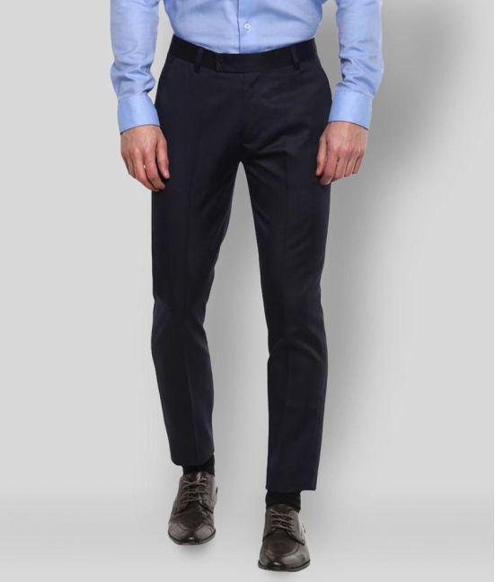 Inspire Clothing Inspiration - Blue Polycotton Slim - Fit Men''s Formal Pants ( Pack of 1 ) - None