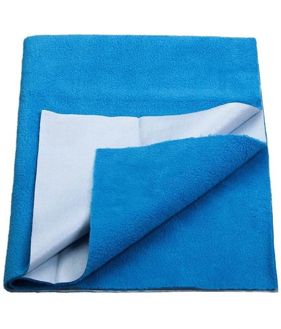 Fratelli Blue Laminated Waterproof Sheet ( 140 cm × 100 cm - 1 pcs ) - Large - upto 240 cm length