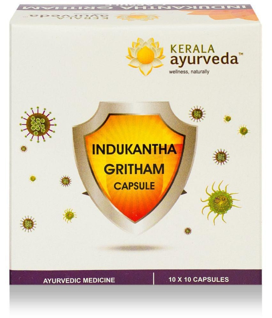 Kerala Ayurveda Indukantha Gritham Capsule, 100 Count