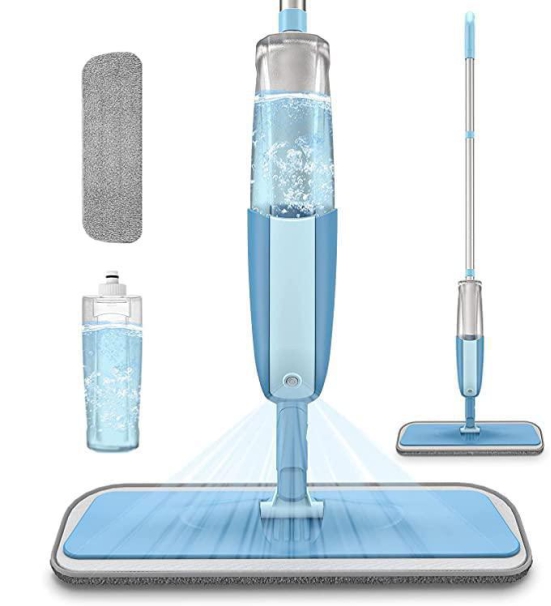 NILKANT ENTERPRISEMulti Functional Microfiber Floor Cleaning Healthy Spray Mop with Removable Washable Cleaning Pad and Integrated Water Spray Mechanism