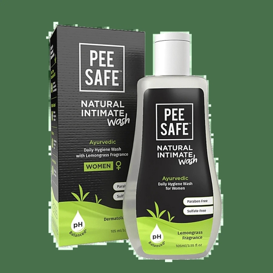 Pee Safe Natural Intimate Wash, 105 ml