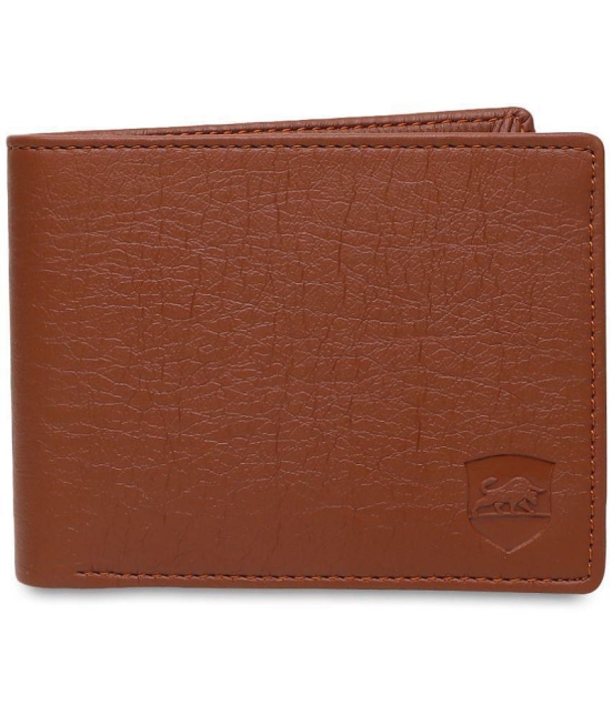 samtroh - Brown PU Men's Regular Wallet ( Pack of 1 ) - Brown