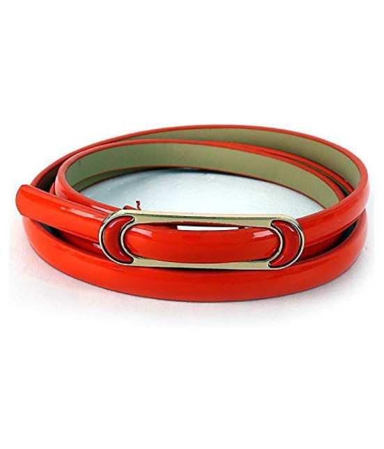 Livosorb, Dehradun Red PU Casual Belt - None