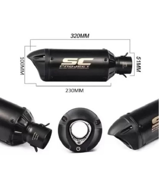 AutoPowerz Bike Exhaust For All Bike Make