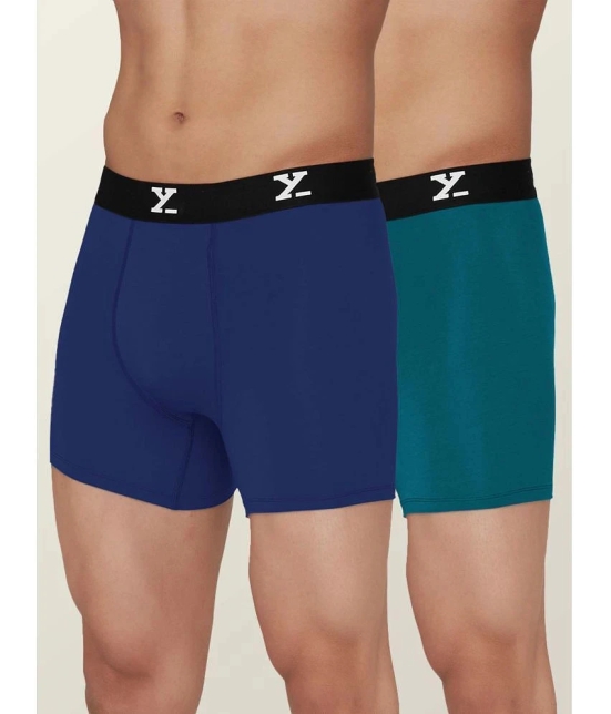 XYXX Pack of 2 Modal Mens Briefs ( Multicolor ) - None