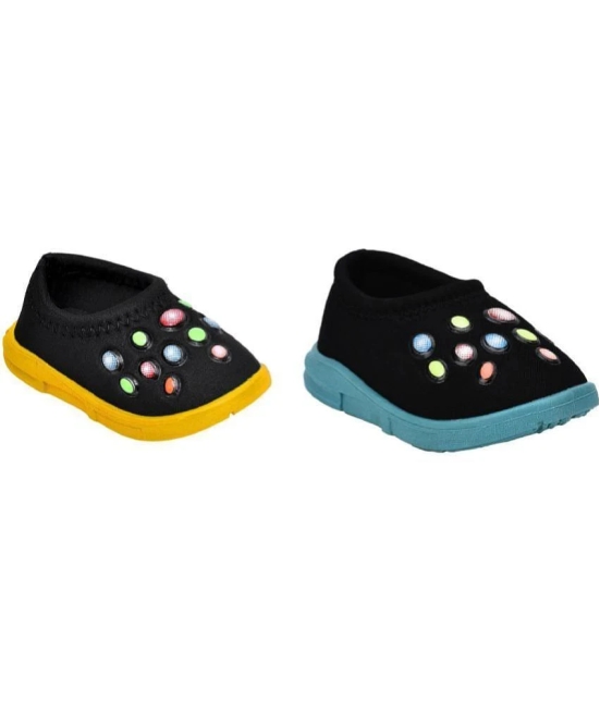 NEOBABY - MultiColor Booties For Baby Boy & Baby Girl 6-9 Months ( Pack of 2 ) - None